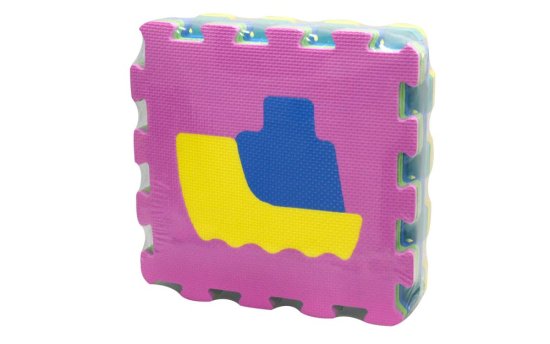 Unikatoy Baby penaste puzzle z motivom vozil 9 kos