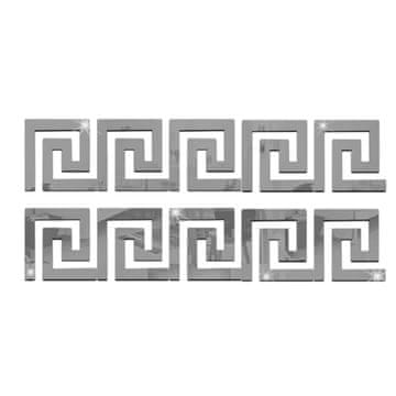 HOME & MARKER® Stenske nalepke, Nalepke za ogledalo, Zrcalne nalepke (10 kosov) | GLOROB