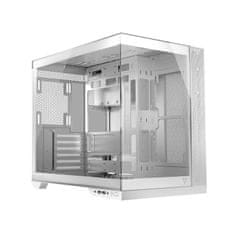 Modecom Volcano Panorama NF Midi ATX ohišje 2xUSB3.0, 1xUSB Type-C, kaljeno steklo, bela