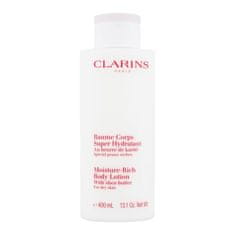 Clarins Moisture Rich losjon za telo za intenzivno vlaženje kože 400 ml za ženske