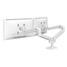 Ergotron LX Pro Dual Side-by-Side Arm, namizni 2-ramenski nosilec za 2 monitorja, bel