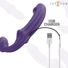 Intense STRAP-ON Intense Fun Jill Remote Control Purple