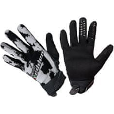 Cappa Racing Rukavice moto CLERMONT textilní krátké černé/šedé 3XL