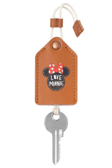 Usnjeni obesek za ključe Minnie