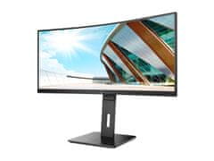AOC CU34P2A 34" VA WQHD 100Hz ukrivljen eronomski poslovni monitor
