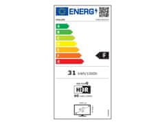 Philips 34B2U6603CH 34" VA WQHD Thunderbolt 4 120Hz ukrivljen ergonomski poslovni monitor s spletno kamero