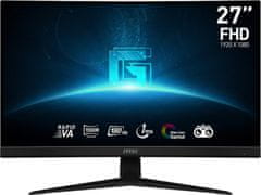 MSI G27C4 E3 monitor, 27, FHD, 180Hz, 1ms, črn (G27C4 E3)
