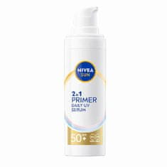 Nivea Serum za obraz 2v1 SPF 50+ (Daily UV Serum) 30 ml