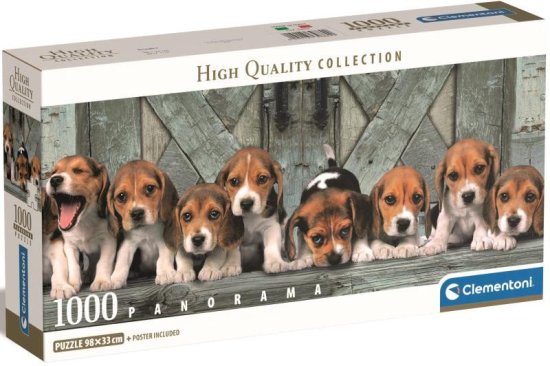 Clementoni Puzzle Panorama: 1000 kosov