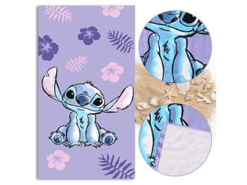 Disney DISNEY Stitch Brisača za plažo in kopanje, Bombažna, za otroke, 70x140 cm, OEKO-TEX