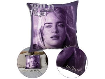 sarcia.eu Billie Eilish Kvadratna blazina, Obojestranska dekorativna blazina 40x40 cm, OEKO-TEX