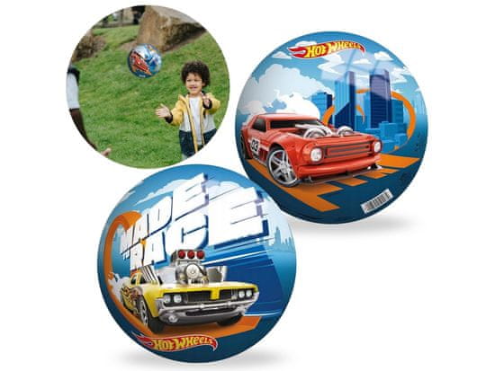 Hot Wheels Hot Wheels Barvasta gumijasta žoga 23 cm, lahka, PLAŽNA, ZA IGRO, ZA ZABAVO, 10m+