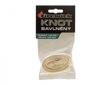 FIREWICK ploščati svetilni knot 100 cm širine 12 mm