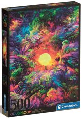 Clementoni Puzzle Psihedelična džungla Sunrise 500 kosov