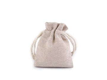 Darilna vrečka 6x8 cm platno - platno