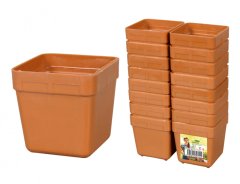 eoshop KAKTUS lahek plastični cvetlični lonec 5x5cm 16ks