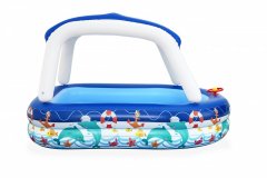 Bestway Napihljiv bazen Captain Family, premer 2,13 m x 1,55 m, višina 1,32 m