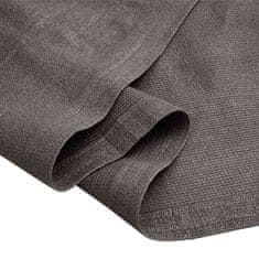 Vidaxl Preproga za šotor 250x250 cm antracit HDPE