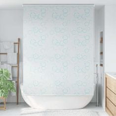 Vidaxl Rolo zavesa za prho 160x240 cm mehurčki