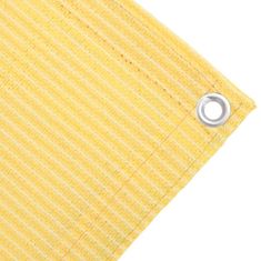 Vidaxl Preproga za šotor bež 250x200 cm HDPE