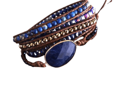Obvodna zapestnica Lapis Lazuli - Ljubav