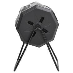 Vidaxl Vrtni kompostnik črn 73x64x95 cm 160 L
