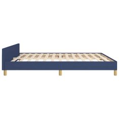 Vidaxl Posteljni okvir z vzglavjem brez vzmetnice 180x200 cm blago