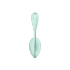 Satisfyer Prenosni vibrator G-točke PARTNER - Smooth Petal, zelen
