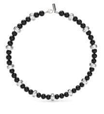 Guess Moška ogrlica z biseri Edgy Styles JUMN04056JWSTBKT/U
