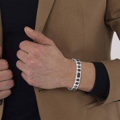 Lacoste Moška jeklena zapestnica Metropole 2040419