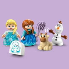 LEGO DUPLO Disney 10455 Anina in Elzina zabava na gradu iz Ledenega kraljestva