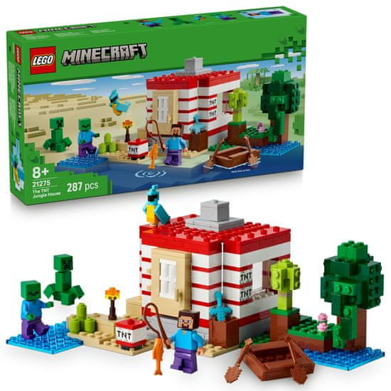 LEGO Minecraft 21275 Džungelska hiša TNT