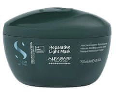 Intenzivna maska za tanke in poškodovane lase Semi Di Lino Reconstruction (Reparative Light Mask) 50 (Neto kolièina 200 ml)