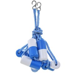 Vidaxl Varnostna razdelilna vrv za bazen 6 m plastika
