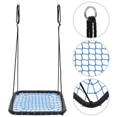 Vidaxl Gugalnica 104x76 cm 200 kg modra