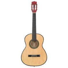 Vidaxl Klasična kitara za začetnike 8-delni komplet 3/4 36"
