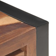 Vidaxl Omarica za čevlje 120x35x40cm trden les s finišem iz palisandra