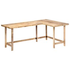 Vidaxl Pisalna miza 180x120x76 cm trden mangov les