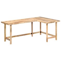 Vidaxl Pisalna miza 180x120x76 cm trden mangov les