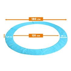 Aga Pokrivalo za vzmeti na trampolinu SPORT EXCLUSIVE 180 cm Svetlo modra