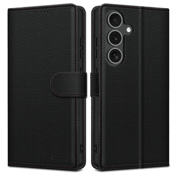Tech-protect Wallet RS knjižni ovitek za Samsung Galaxy S25, črna