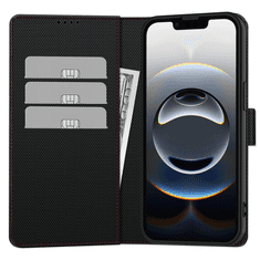 Tech-protect Wallet RS knjižni ovitek za Samsung Galaxy S25, črna
