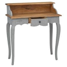 Vidaxl Pisalna miza trden mahagonij 80x40x92 cm