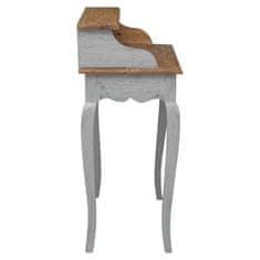 Vidaxl Pisalna miza trden mahagonij 80x40x92 cm