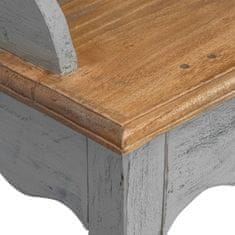 Vidaxl Pisalna miza trden mahagonij 80x40x92 cm
