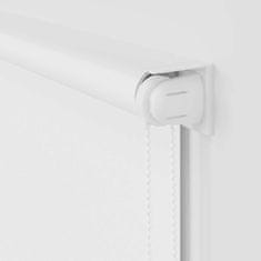 Vidaxl Rolo zavesa za prho 160x240 cm bela