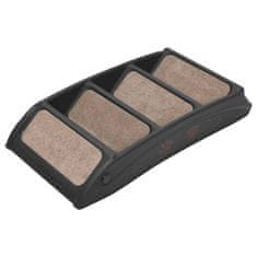 Vidaxl Zložljive stopnice za pse črne 62x40x49,5 cm