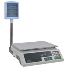 Vidaxl Elektronska paketna tehtnica z LCD zaslonom 30 kg