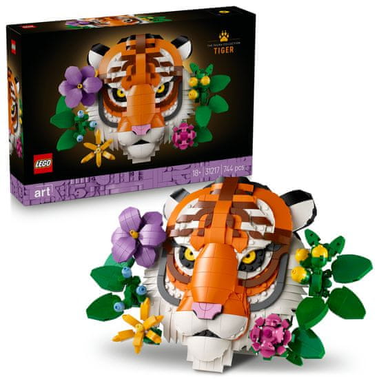 LEGO Art 31217 Zbirka živali – Tiger