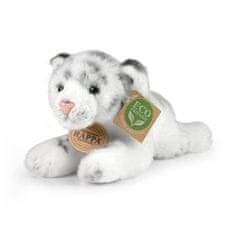 Rappa Plišasti beli tiger, ki leži 17 cm EKOLOŠKO PRIJAZNO
